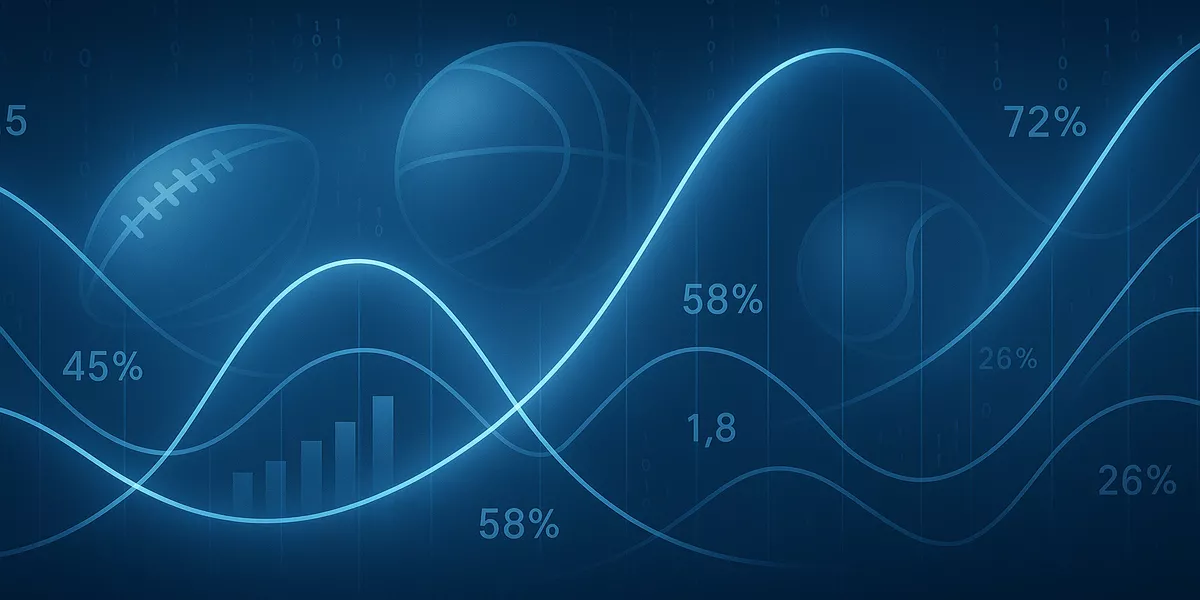 Sports betting analytics and data visualization